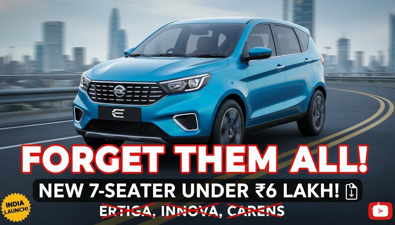 निसान ग्रेवाइट 7-सीटर एमपीवी का फ्रंट व्यू